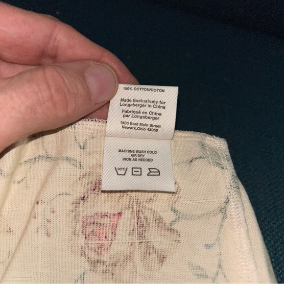 Longaberger Card File Basket Liner Only - Picture 4 of 5